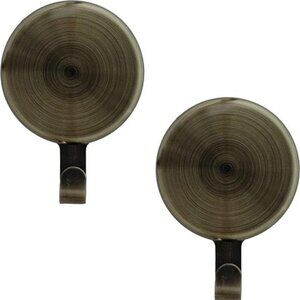Decor Attract Magnetic Wreath Hanger (Antique Brass) - Set of 2 Magnets